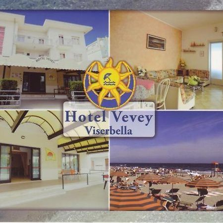 Hotel Vevey リミニ エクステリア 写真